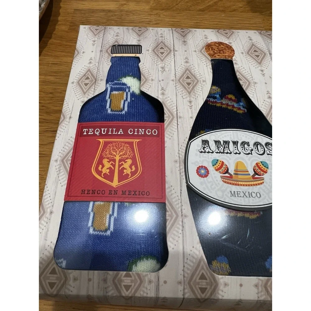 Orrsum Sock Company Men's 4pk Tequila Socks US Size 8-12 w/Gift Box NEW Collecti